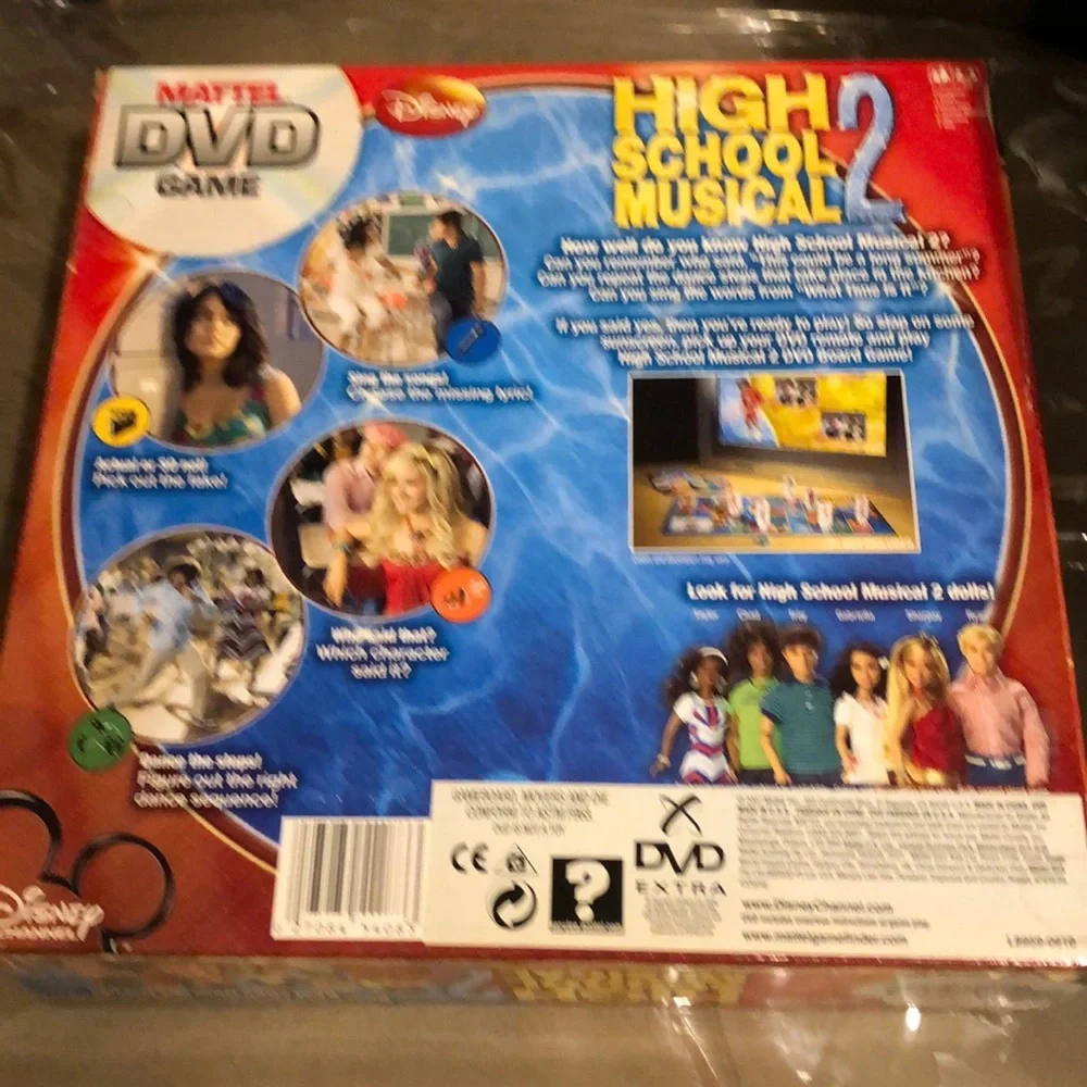 HSM 2 Mattel DVD Game